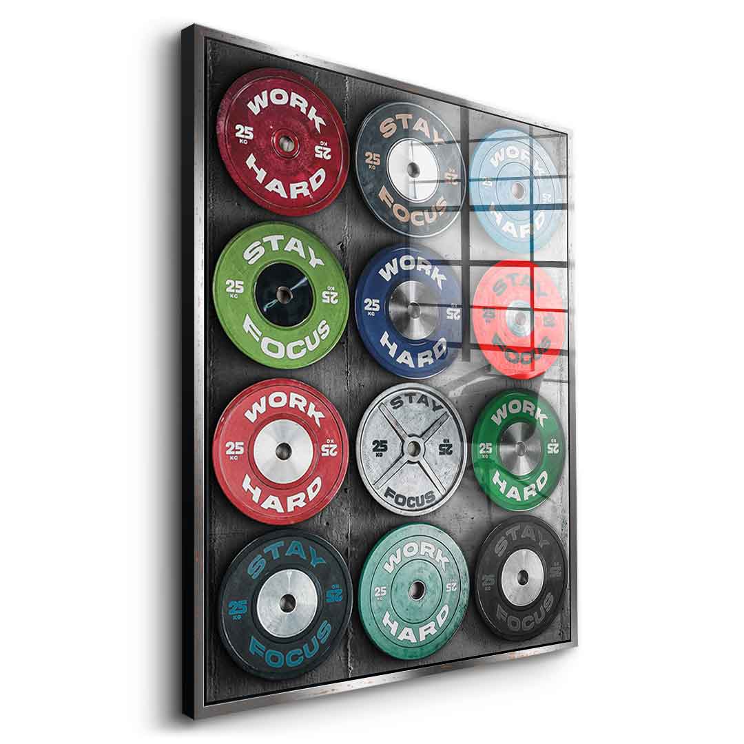 Weight for Motivation - acrylic glass