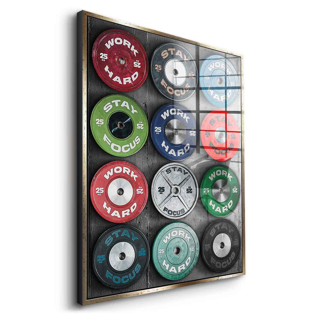 Weight for Motivation - acrylic glass