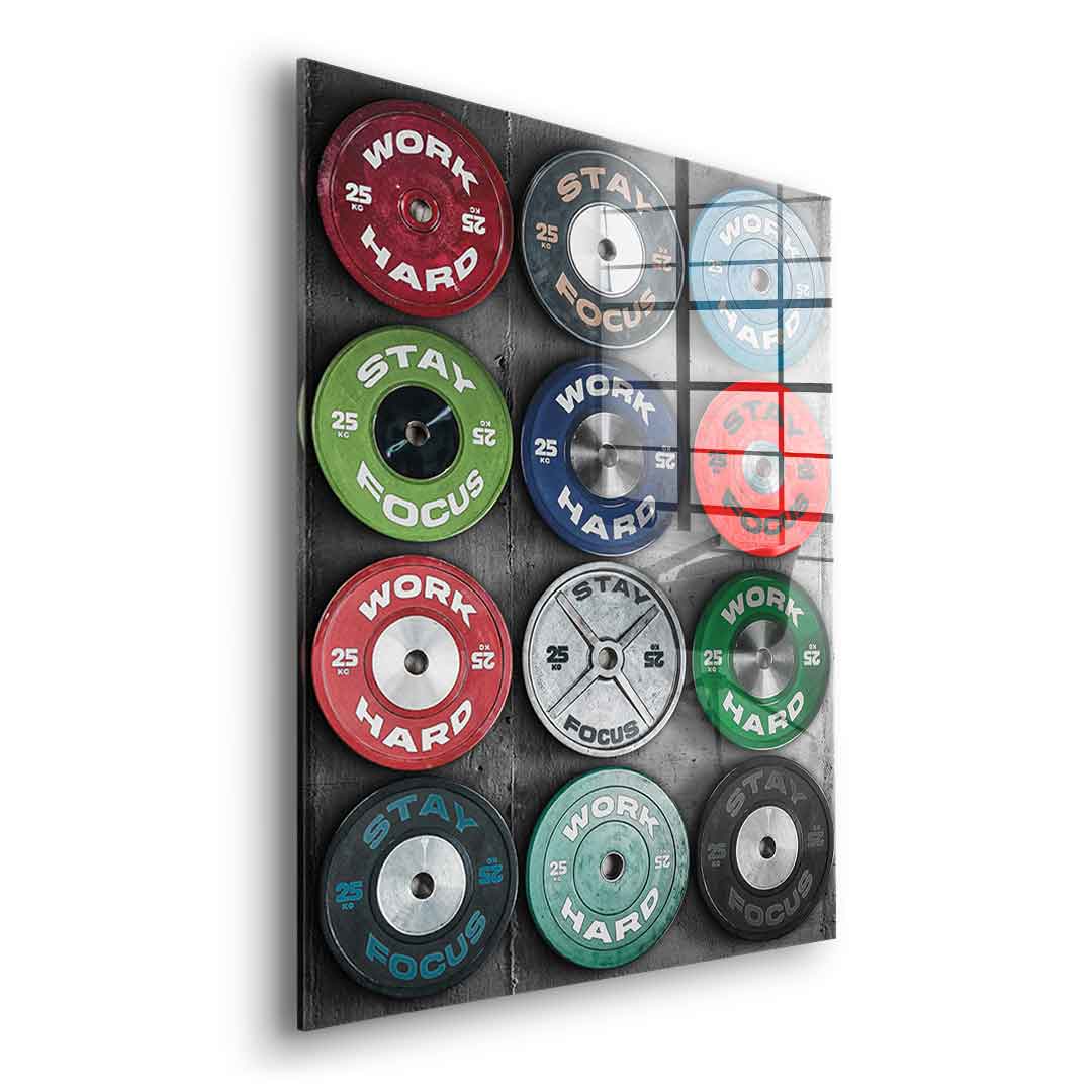 Weight for Motivation - Acrylic glass