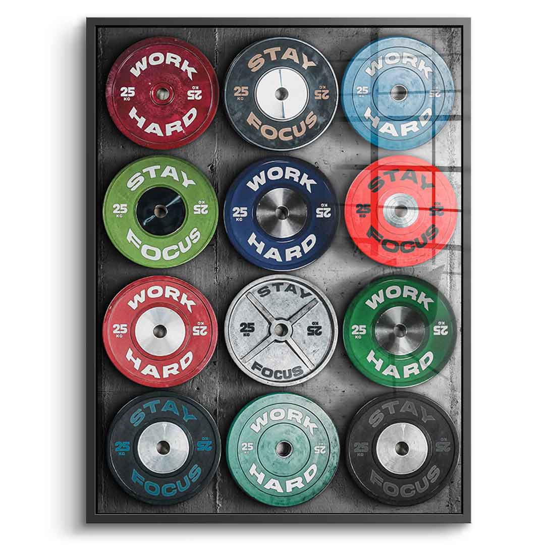 Weight for Motivation - Acrylic glass