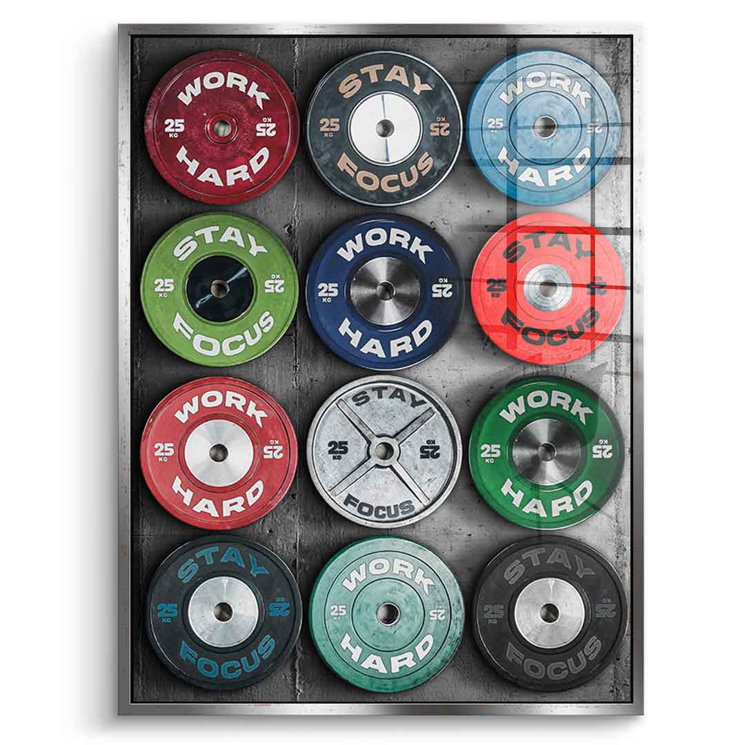 Weight for Motivation - Acrylic glass