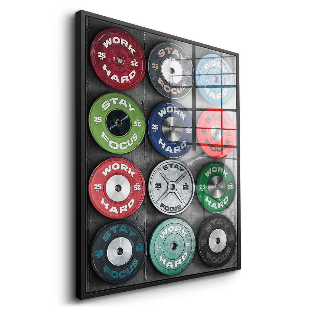 Weight for Motivation - Acrylic glass