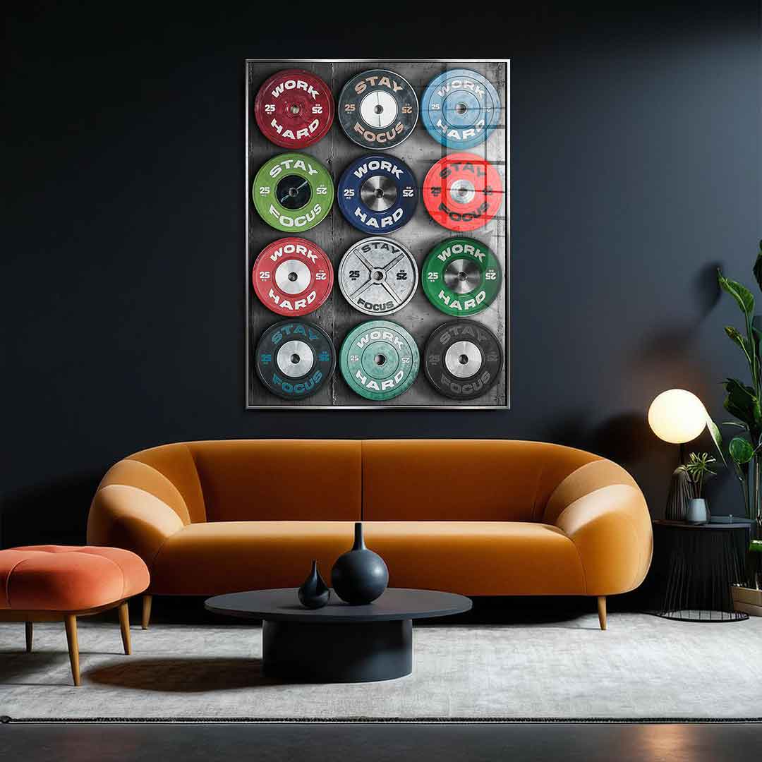 Weight for Motivation - Acrylic glass