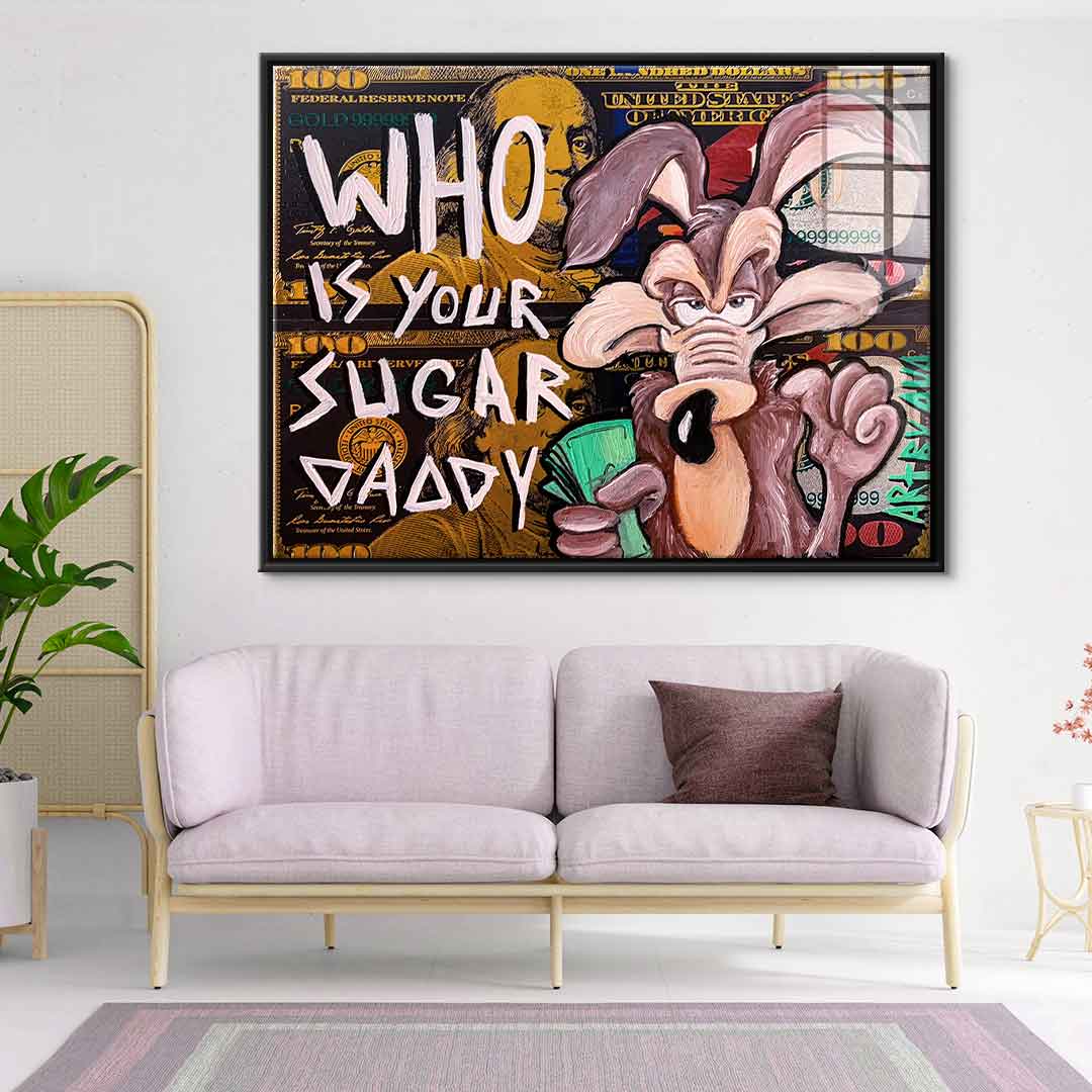 Sugar Daddy - Acrylglas