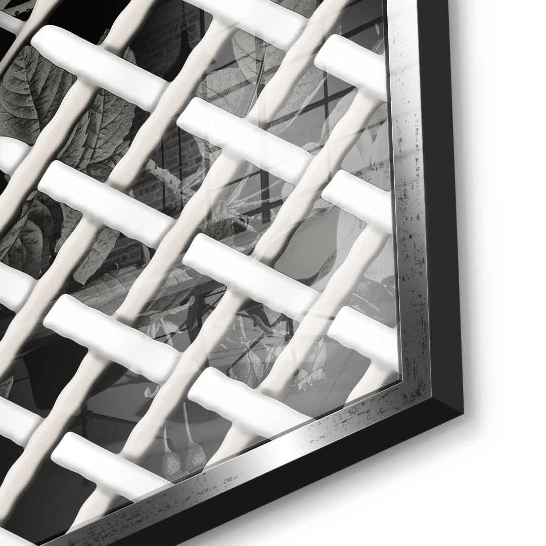 Wicker Skull - Acrylic glass