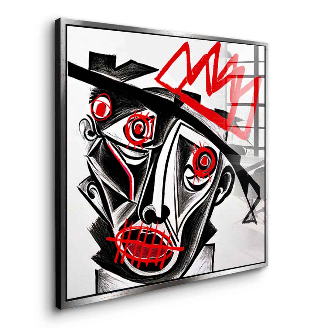 Wild Face - Acrylglas