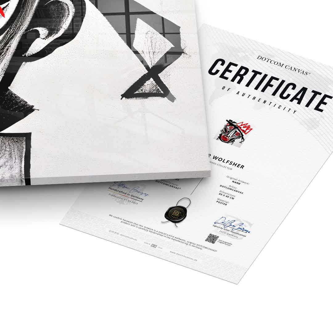 Wild Face - Acrylic glass