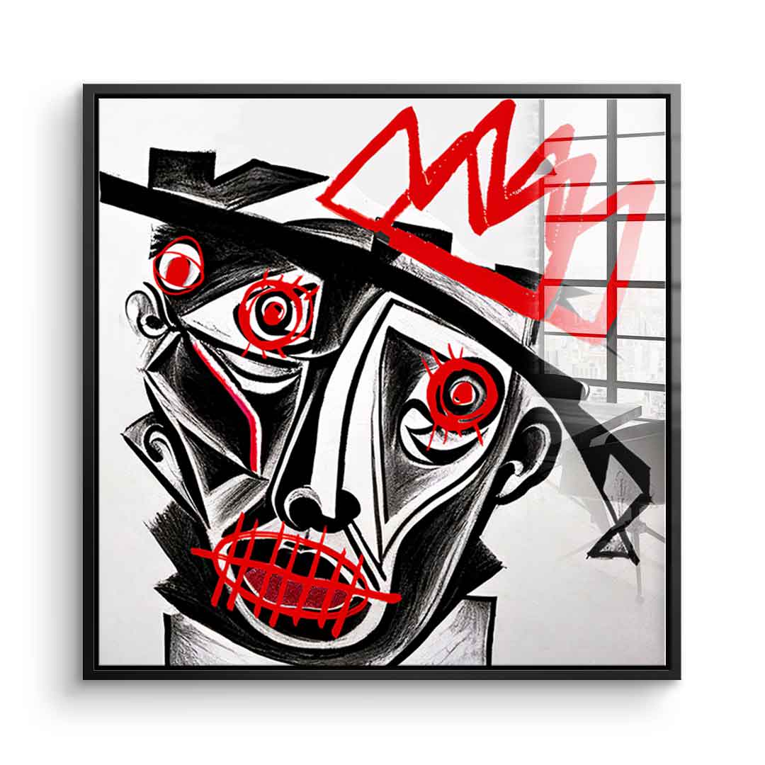 Wild Face - Acrylglas