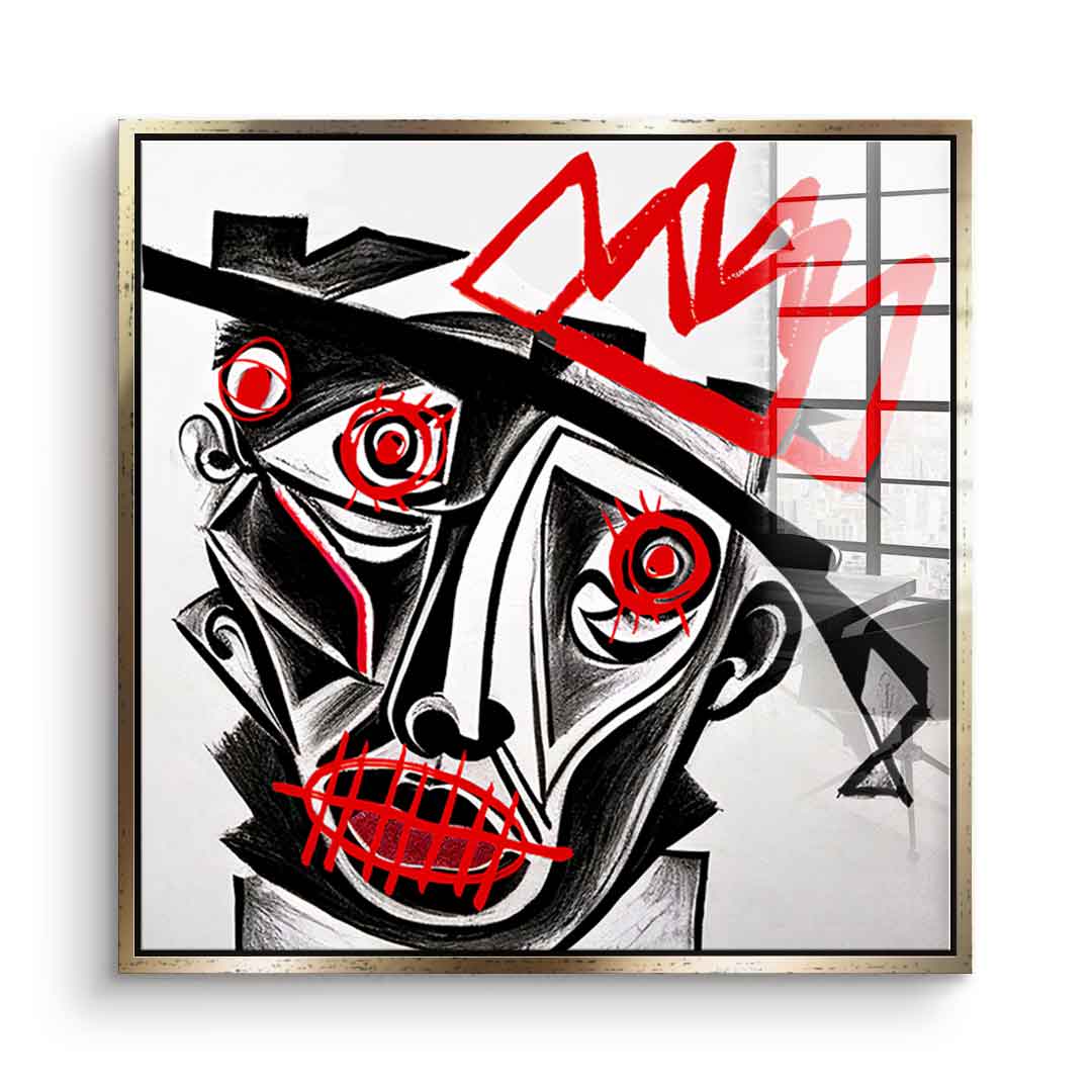 Wild Face - Acrylglas