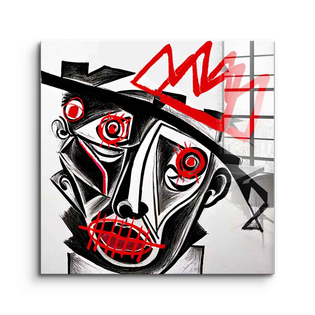 Wild Face - acrylic glass