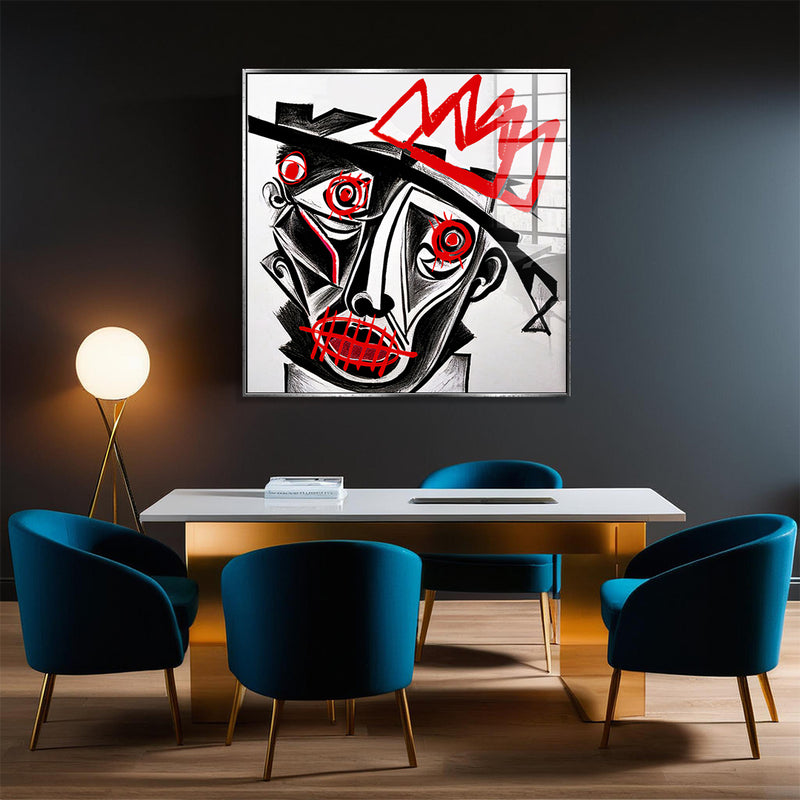 Wild Face - Acrylglas