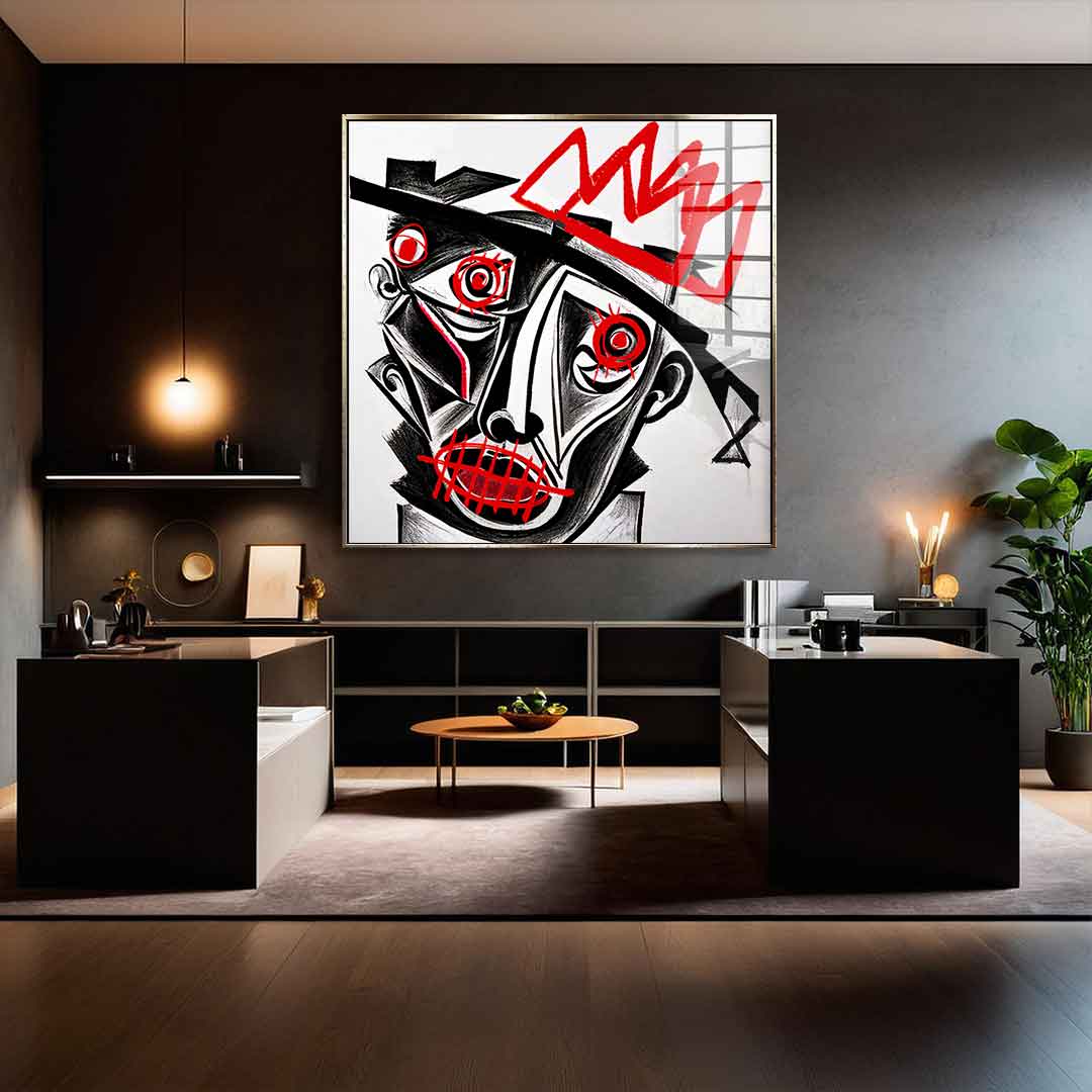 Wild Face - Acrylglas