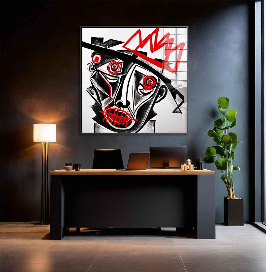 Wild Face - Acrylglas
