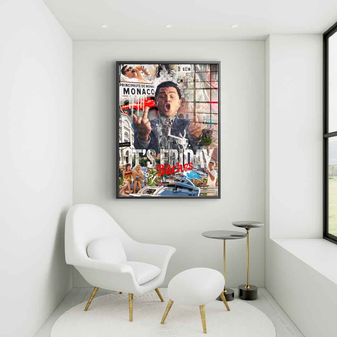 It's Friday - Acrylic glass