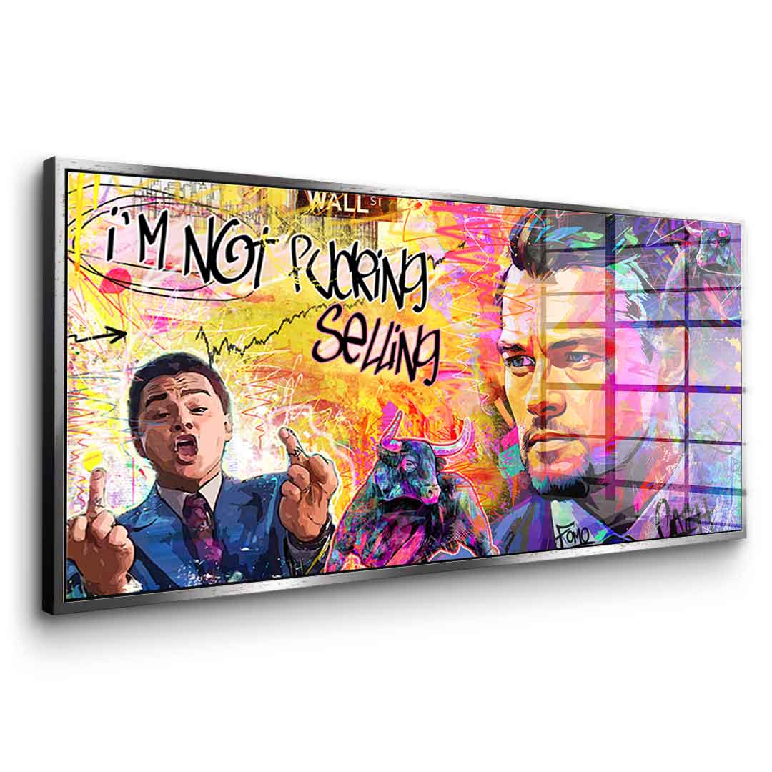 Wolf of Wallstreet - Acrylglas