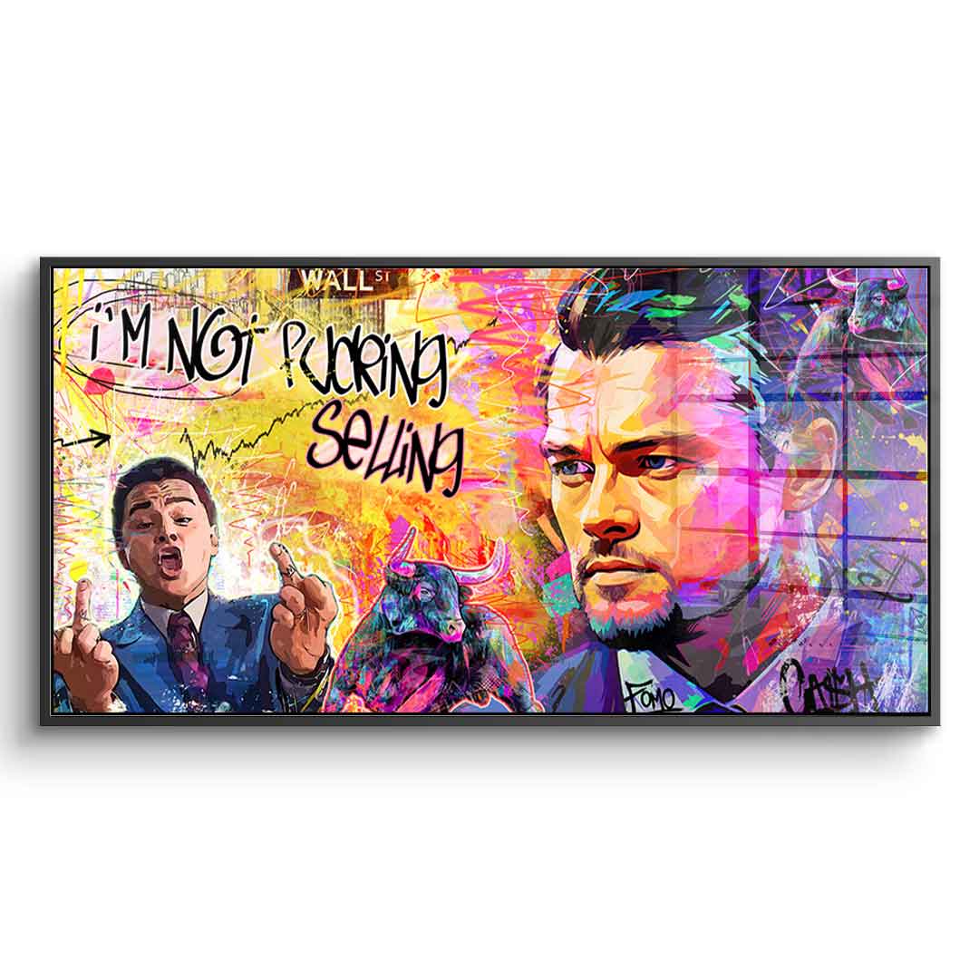 Wolf of Wallstreet - Acrylglas