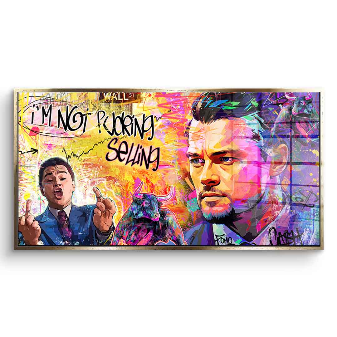 Wolf of Wallstreet - Acrylglas