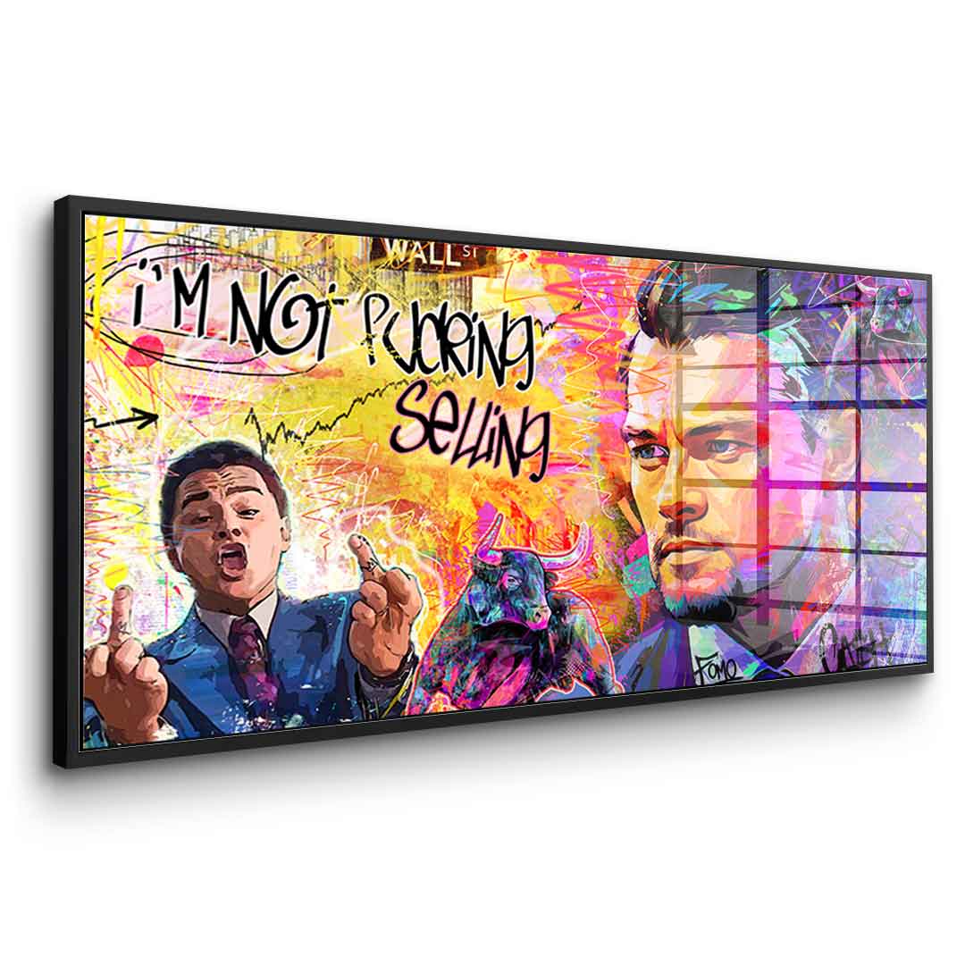 Wolf of Wallstreet - Acrylglas