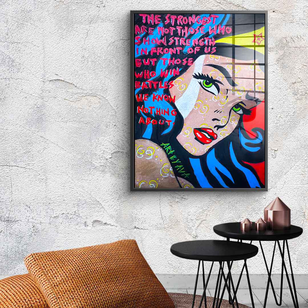 Wonder Woman Magic - Acrylglas