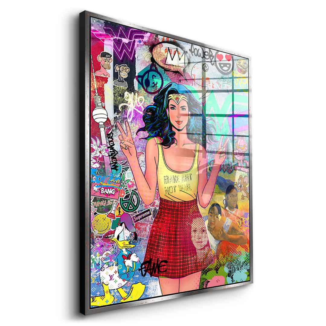 Wonderwoman - Acrylglas