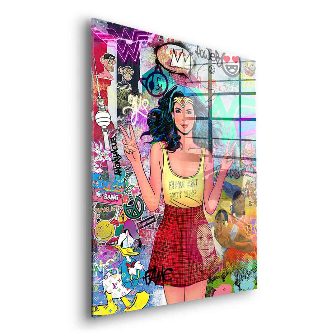 Wonderwoman - Acrylglas