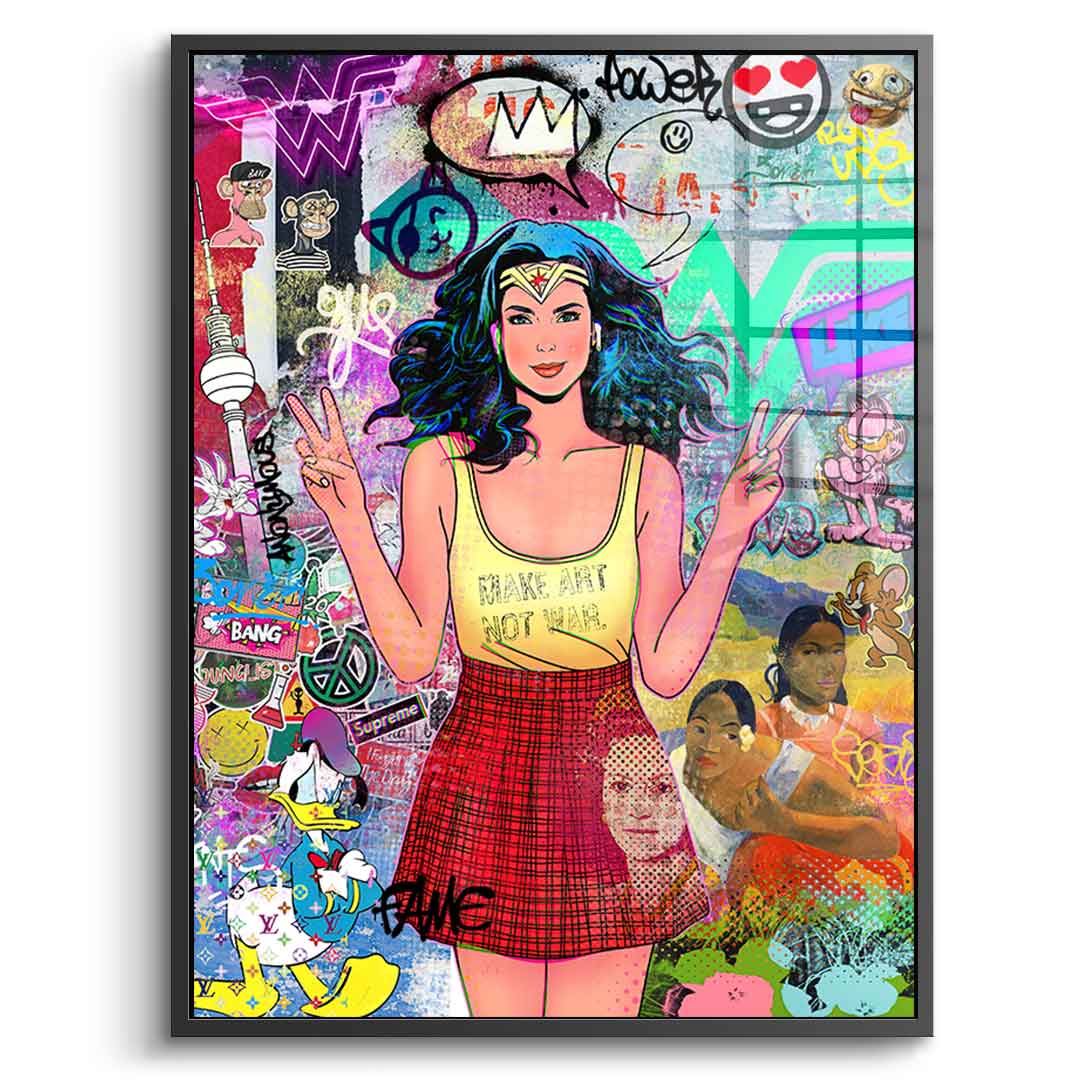 Wonderwoman - Acrylglas