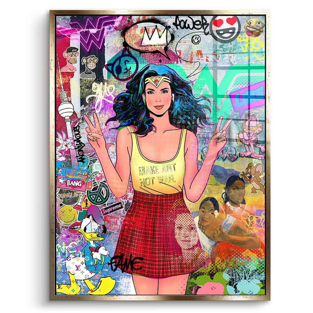 Wonderwoman - Acrylglas