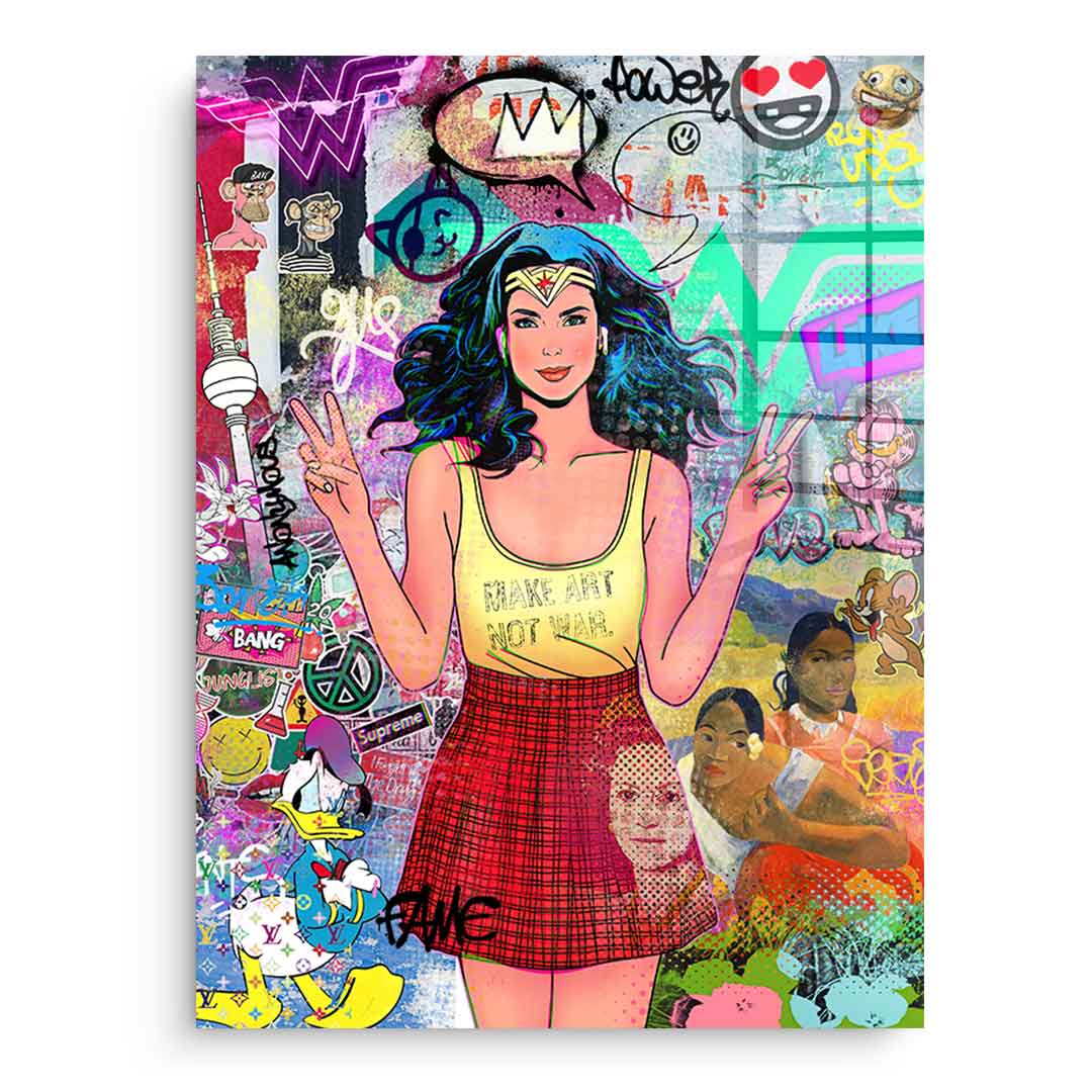 Wonderwoman - Acrylglas