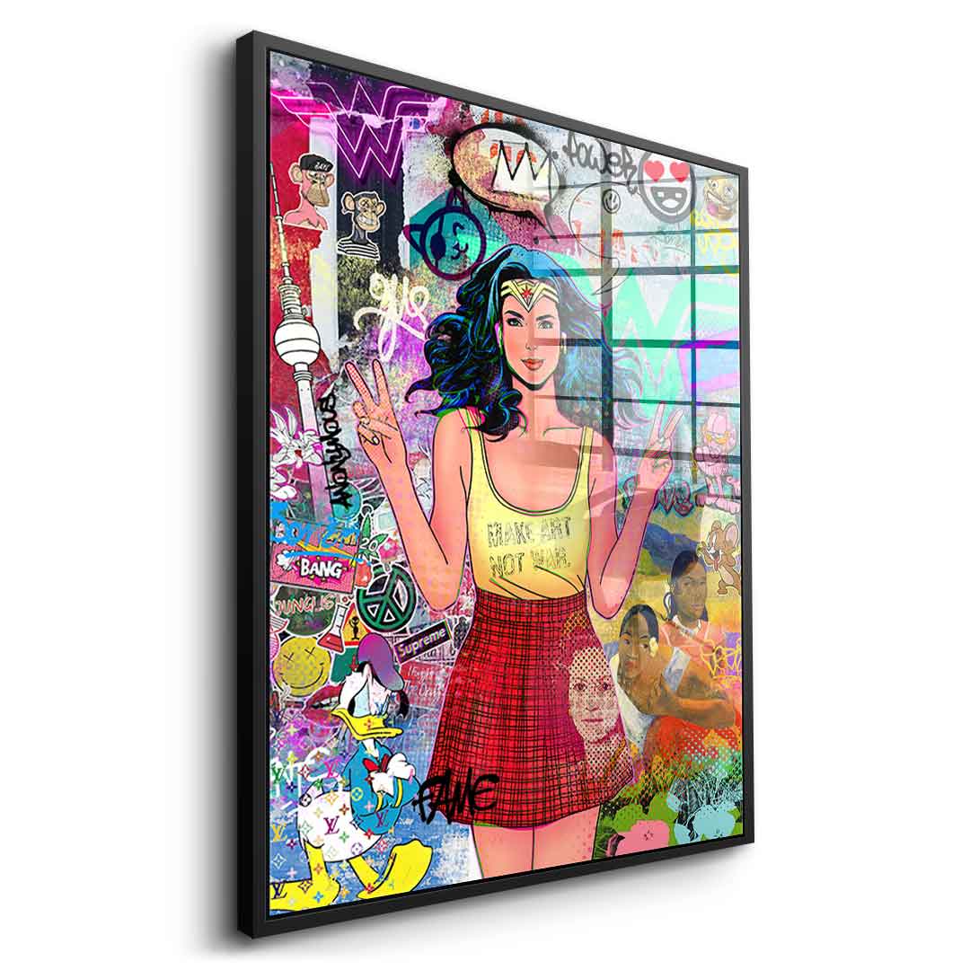 Wonderwoman - Acrylglas