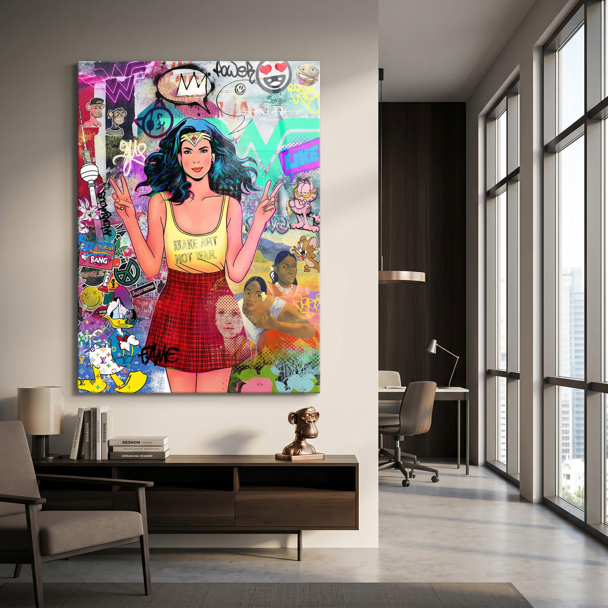 Wonderwoman - Acrylglas