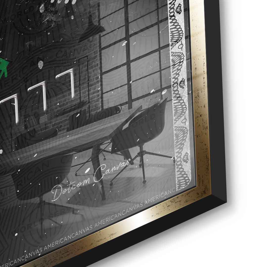 Work smart, not hard - Acrylic glass