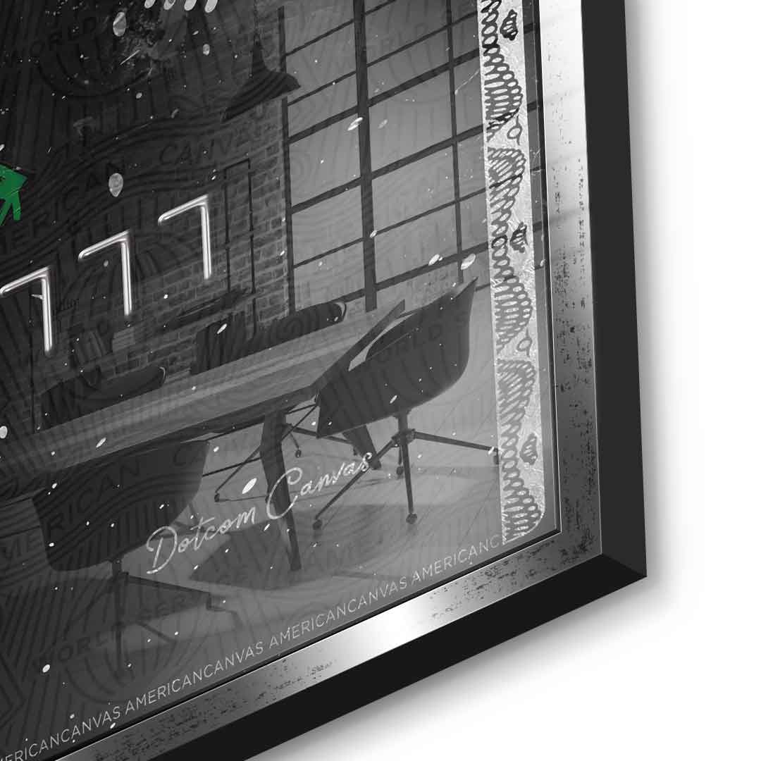 Work smart not hard - Acrylglas