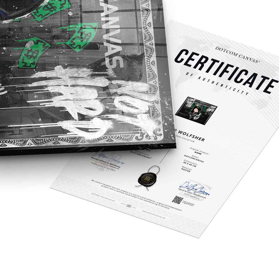 Work smart, not hard - Acrylic glass