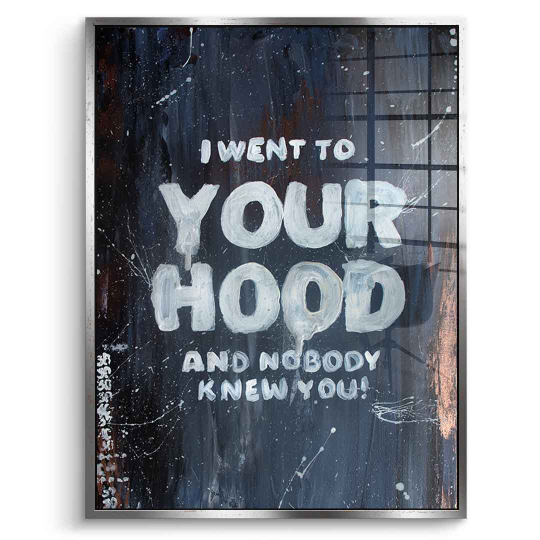 Your Hood - Acrylic glass