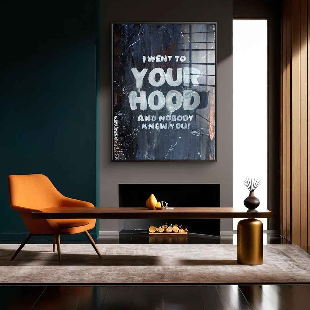 Your Hood - acrylic glass