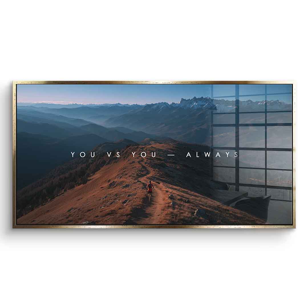 You vs You - Acrylglas