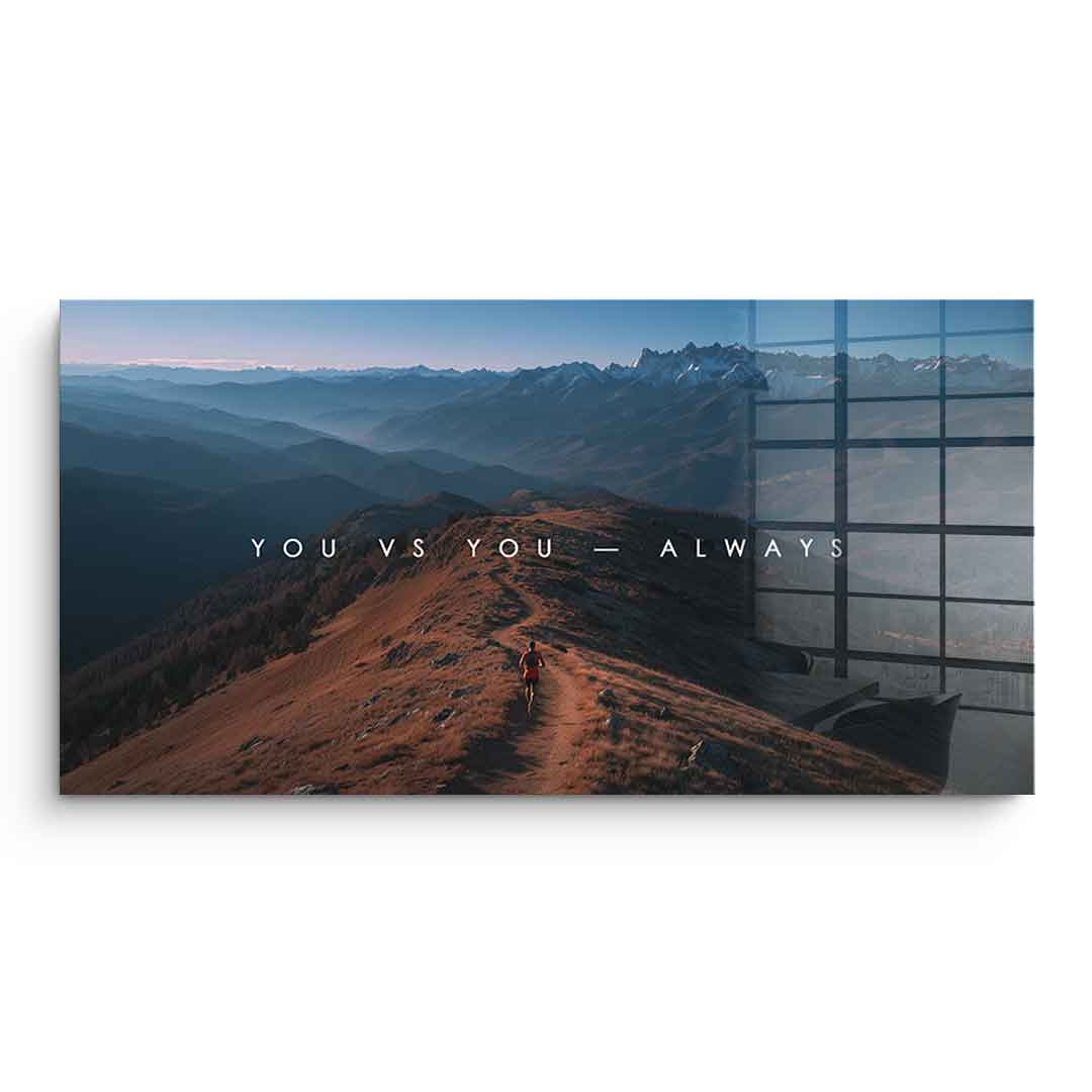 You vs You - acrylic glass