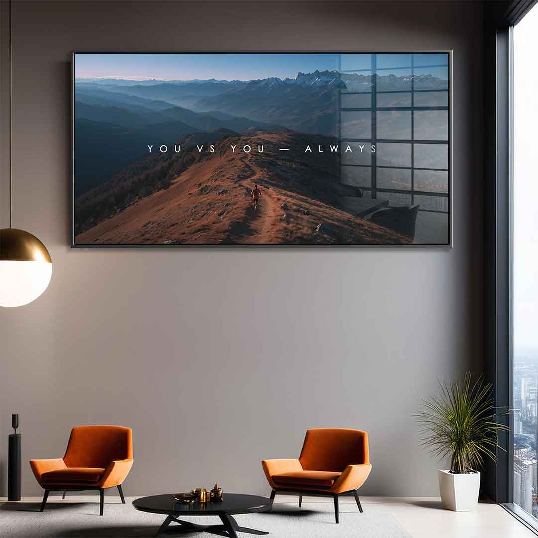You vs You - acrylic glass