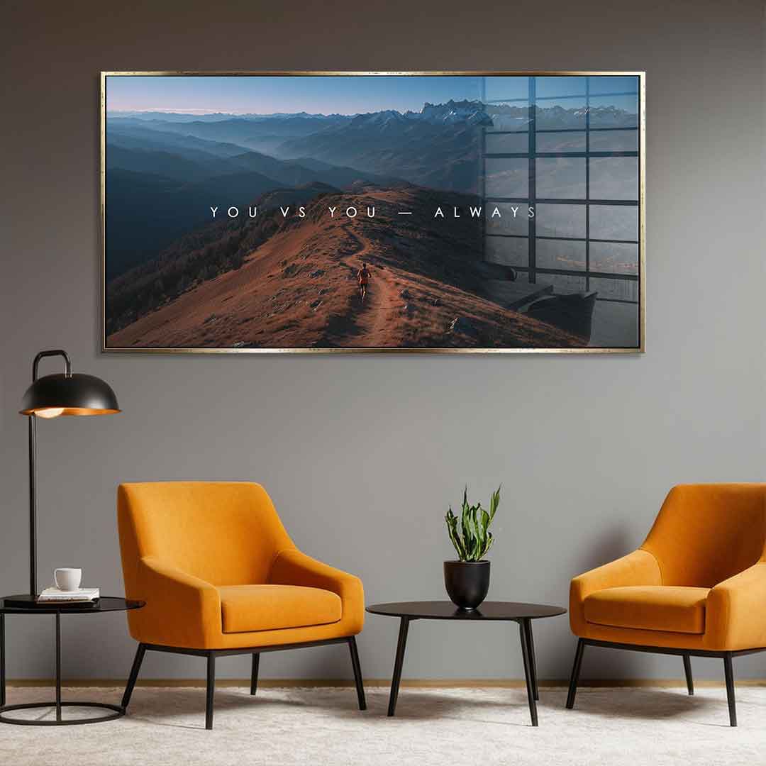 You vs You - Acrylglas