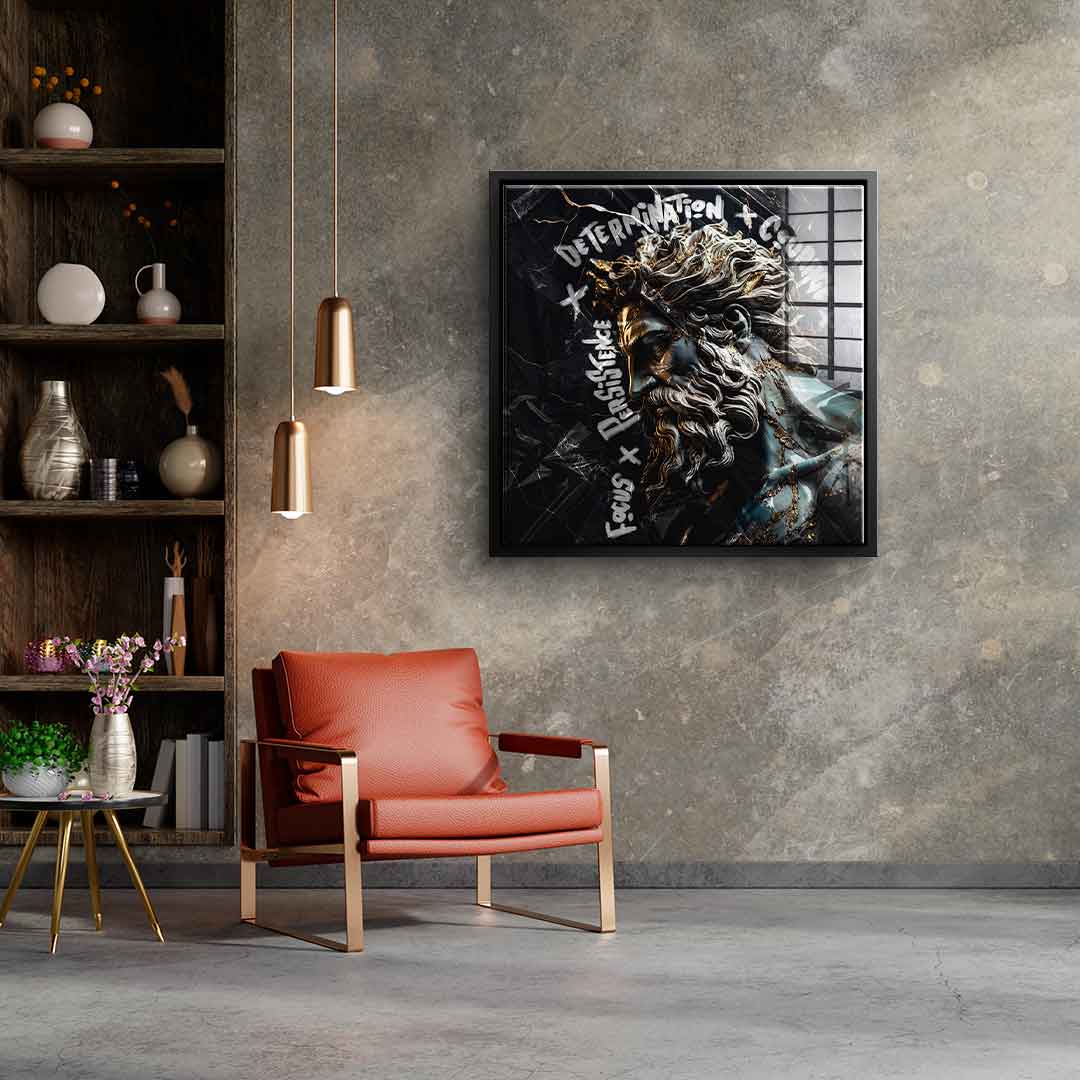 Patience Black - Acrylglas