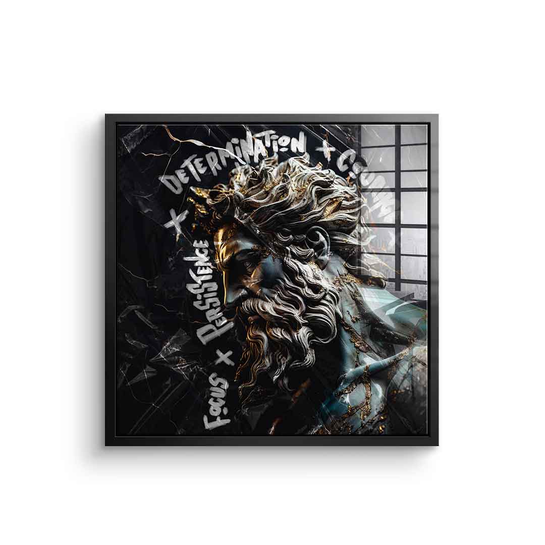 Patience Black - Acrylglas