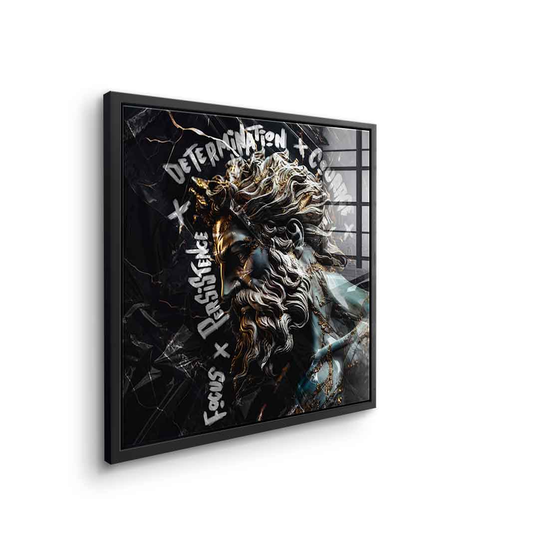 Patience Black - Acrylglas