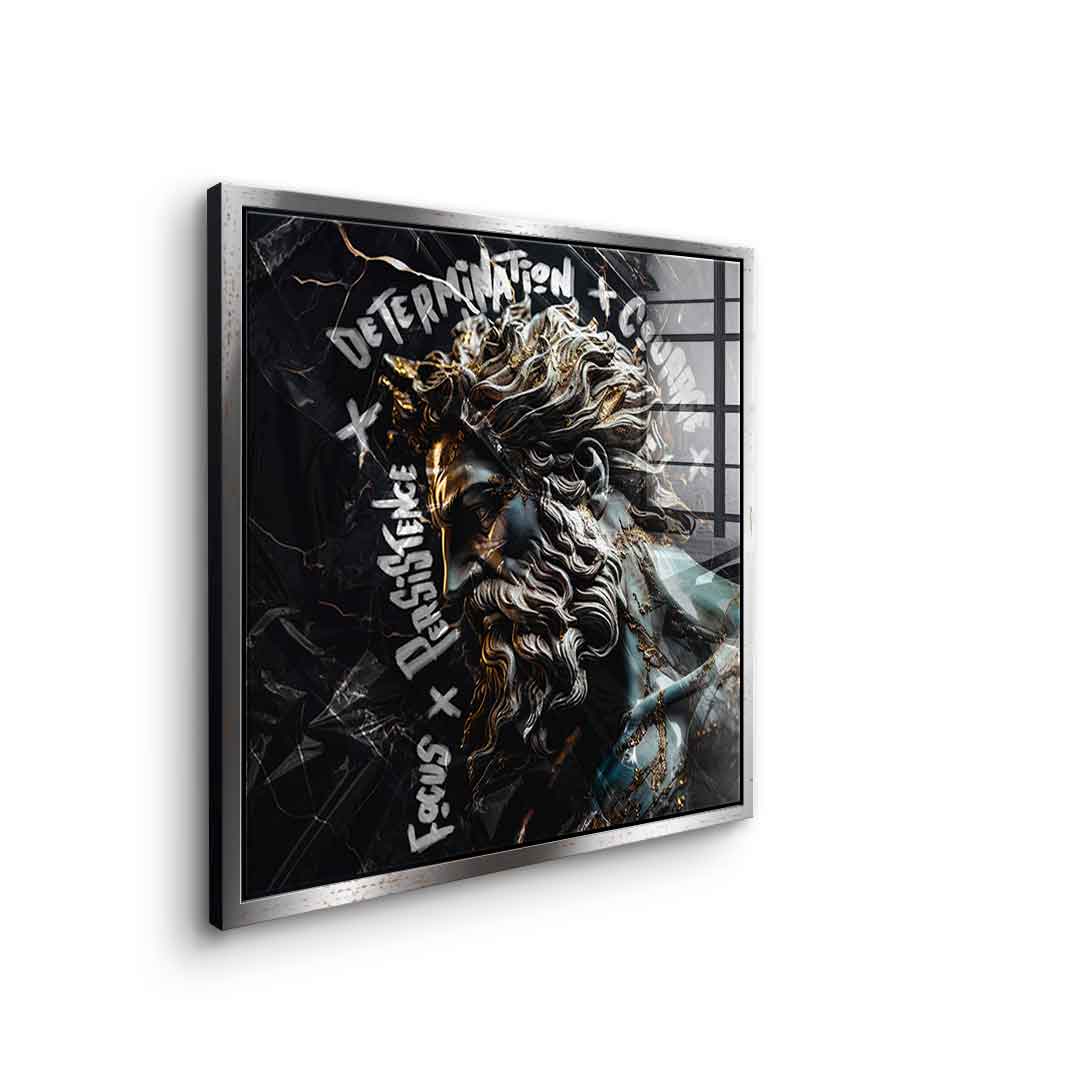 Patience Black - Acrylglas