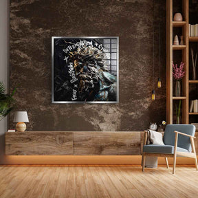 Patience Black - Acrylglas