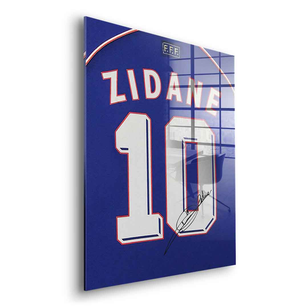 Zidane - Acrylglas