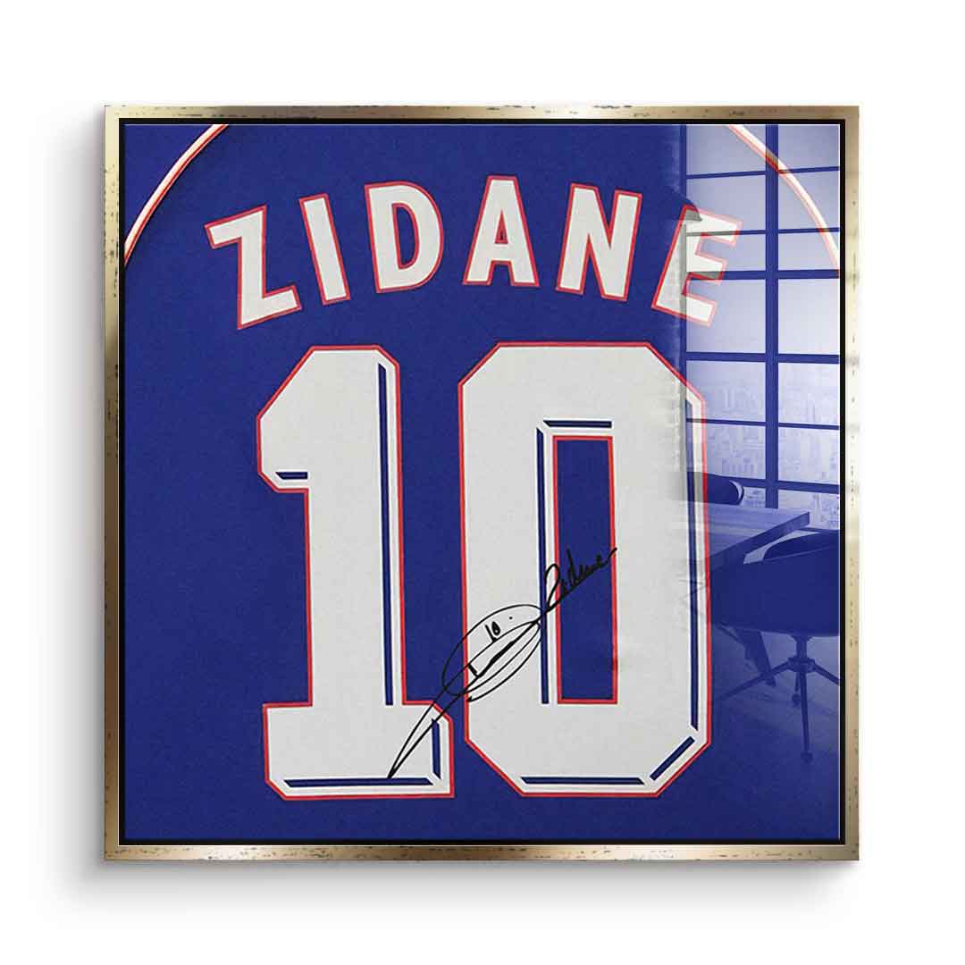 Zidane - square edition - acrylic glass