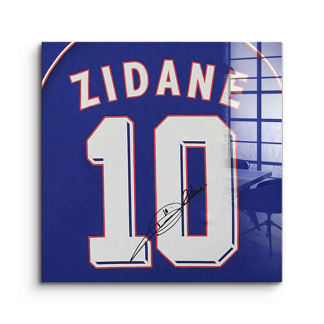 Zidane - square edition - acrylic glass