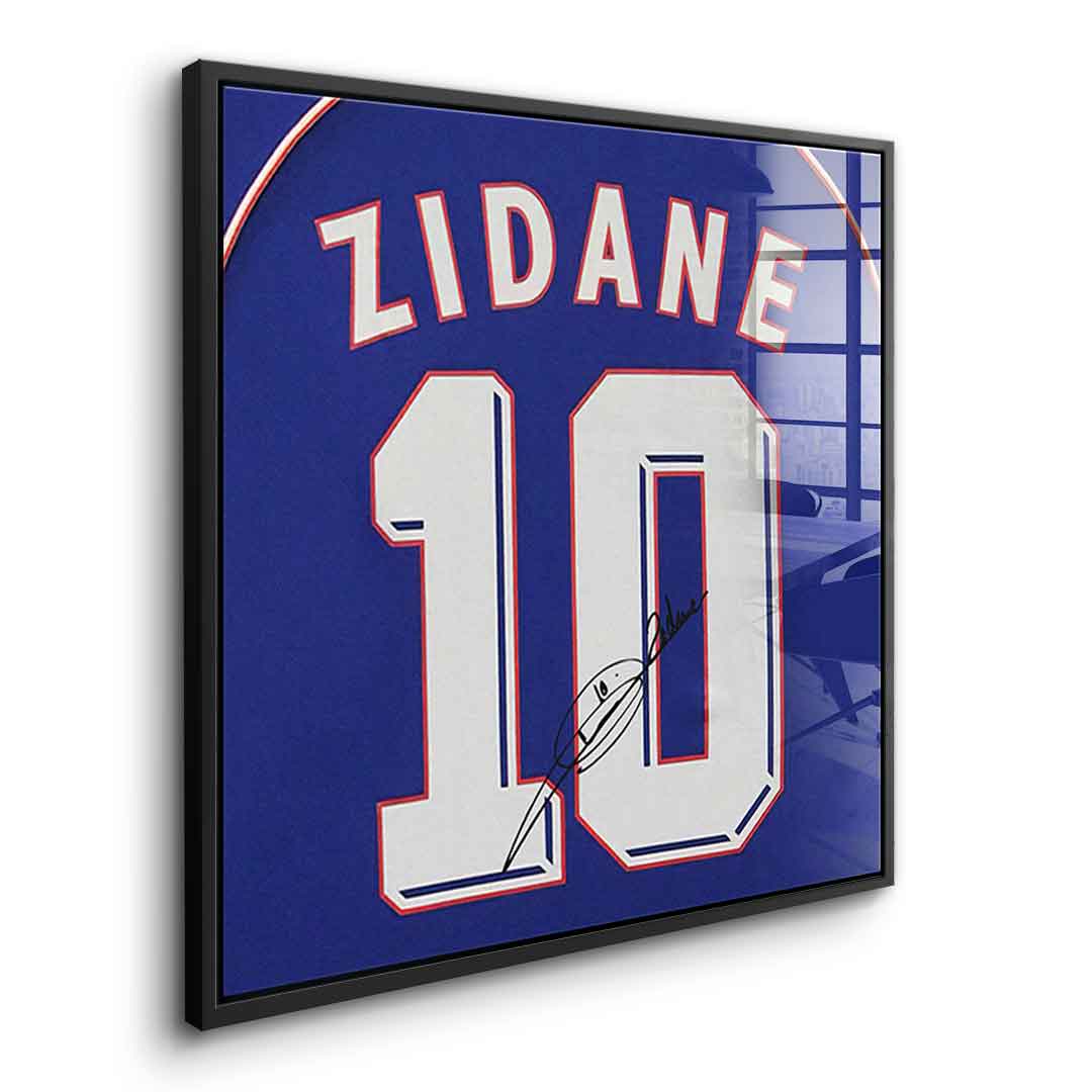 Zidane - square edition - acrylic glass