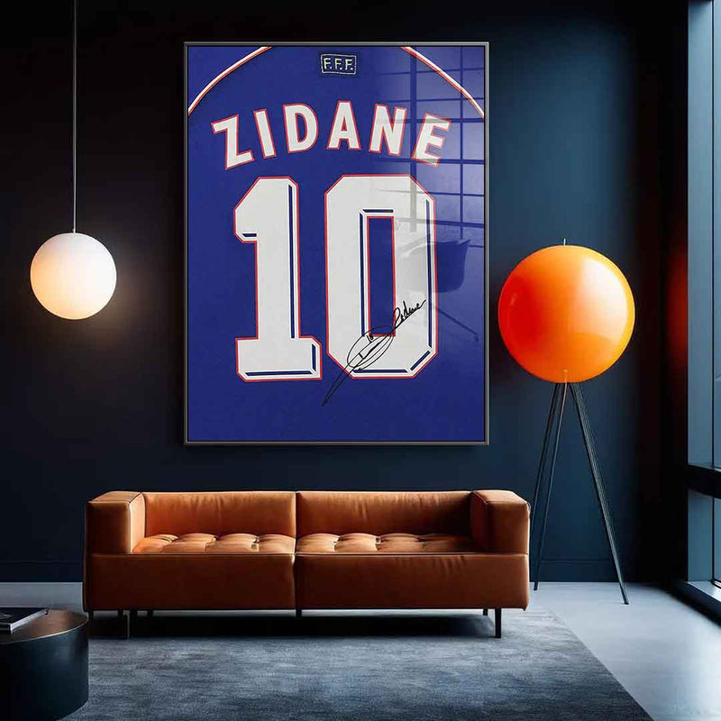 Zidane - Acrylglas