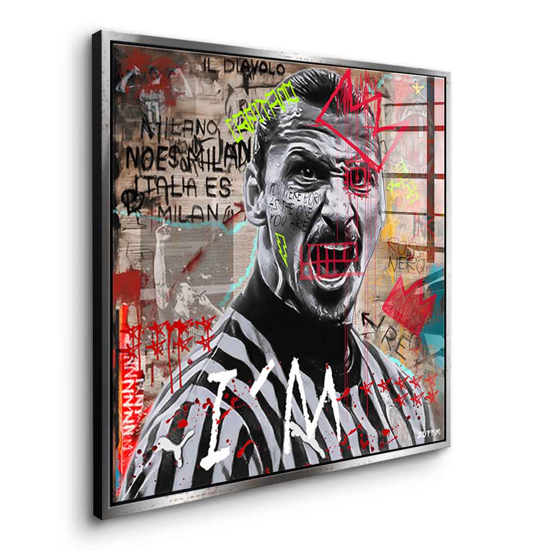 Zlatan - Acrylic glass